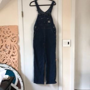 Carhartt denim overalls